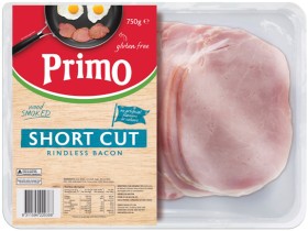 Primo+Short+Cut+Rindless+Bacon+750g