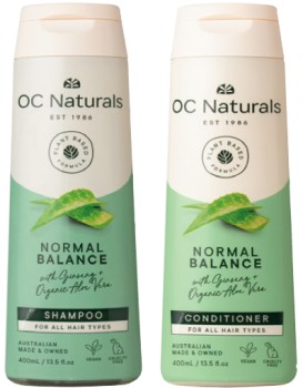 OC+Naturals+Shampoo+or+Conditioner+400mL+Selected+Varieties