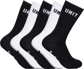 Unit+Hi+Lux+Socks+5pk+Black%2FWhite+11-14+or+4-11%5E