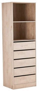 Eden+5+Drawer+Wardrobe