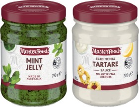 MasterFoods+Mint+Jelly+290g%2C+Tartare+Sauce+220g+or+Seafood+Cocktail+Sauce+260g