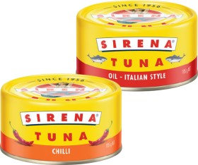 Sirena+Tuna+185g+Selected+Varieties