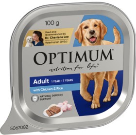 Optimum+Wet+Dog+Food+85-100g+Selected+Varieties