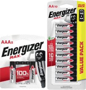 Energizer+Max+Batteries+AA+10+Pack+or+AAA+8+Pack