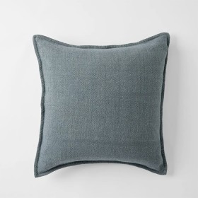 Sorano+Linen+Blend+Cushion+-+Charcoal