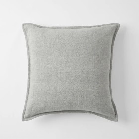 Sorano+Linen+Blend+Cushion+-+Pale+Grey