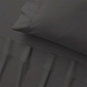 Haven-Bed-Sheet-Set-Charcoal on sale