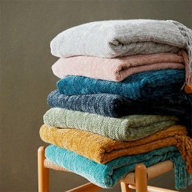 Margot+Throw+-+Chambray