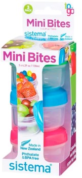 Sistema+To+Go+Mini+Bites+Set+3+Pack