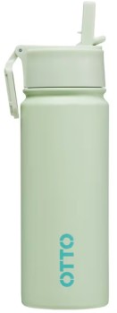 Otto-Pastel-Stainless-Steel-Double-Walled-Drink-Bottle-500mL-Mint on sale