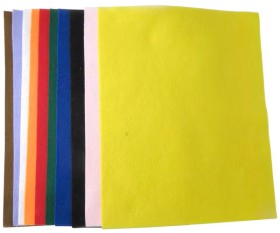 Little-Learner-Felt-Sheets-Assorted-20-Pack on sale