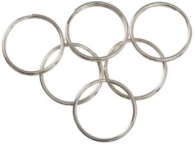 JBurrows-Split-Key-Rings-25mm-Silver-10-Pack on sale