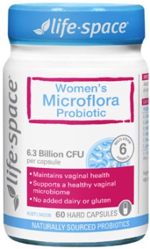 Life-Space+Women%26rsquo%3Bs+Microflora+Probiotic+60+Capsules