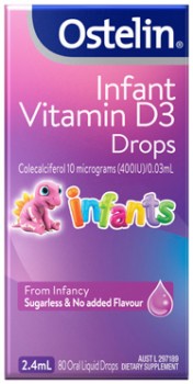 Ostelin+Infant+Vitamin+D3+Drops+2.4mL