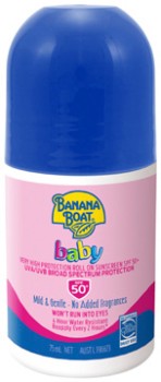 Banana+Boat+Baby+Sunscreen+SPF+50%2B+Roll+On+75mL