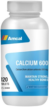 Amcal+Calcium+600+120+Tablets