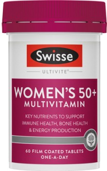 Swisse+Ultivite+Women%26rsquo%3Bs+50%2B+Multivitamin+60+Tablets