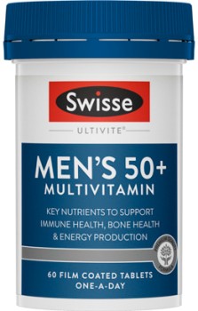 Swisse+Ultivite+Men%26rsquo%3Bs+50%2B+Multivitamin+60+Tablets