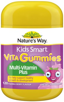 Nature%26rsquo%3Bs+Way+Kids+Smart+Vita+Gummies+Multi-Vitamin+Plus+120+Pastilles