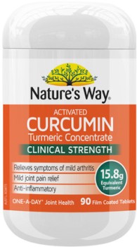 Nature%26rsquo%3Bs+Way+Activated+Curcumin+90+Tablets