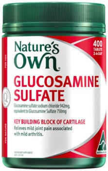 Nature%26rsquo%3Bs+Own+Glucosamine+Sulfate+400+Tablets