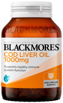 Blackmores+Cod+Liver+Oil+1000mg+80+Capsules