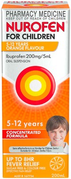 Nurofen+For+Children+5-12+Years+Orange+Flavour+200mL