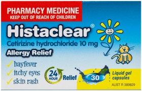 Histaclear+Allergy+Relief+30+Liquid+Gel+Capsules