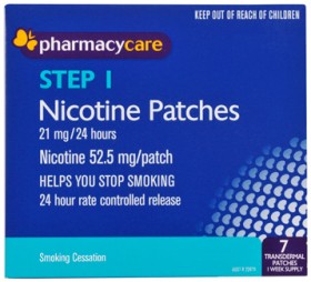 Pharmacy+Care+Nicotine+Patches+21mg+7+Patches