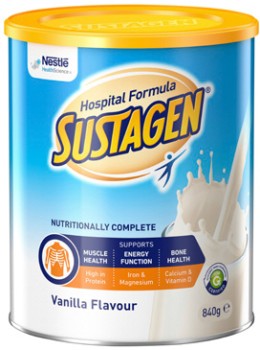 Sustagen+Hospital+Formula+Vanilla+Flavour+840g