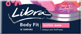 Libra+Body+Fit+Super+Tampons+16+Pack