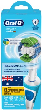 Oral-B-Vitality-Precision-Clean-Electric-Toothbrush on sale