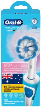 Oral-B-Vitality-Plus-Extra-Sensitive-Electric-Toothbrush on sale