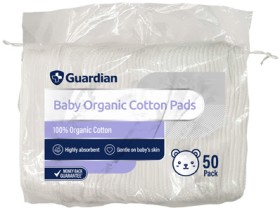 Guardian+Baby+Organic+Cotton+Pads+50+Pack