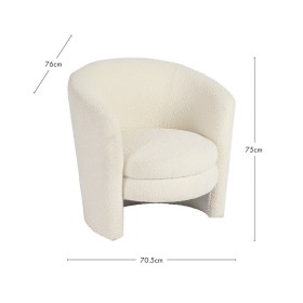 Ava-Boucle-Occasional-Chair-by-MUSE on sale