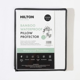 Eco+Living+Bamboo+Waterproof+Pillow+Protector+by+Hilton