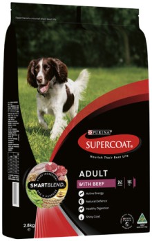 Supercoat+Smart+Blend+Dry+Dog+Food+2.6-2.8kg+Selected+Varieties