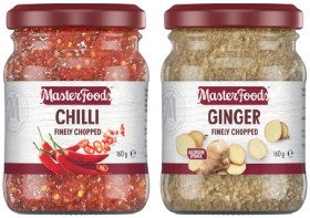 MasterFoods+Freshly+Chopped+Chilli+or+Grated+Ginger+160g