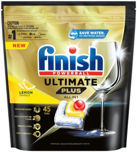 Finish+Ultimate+Plus+All+in+One+Lemon+Sparkle+Dishwashing+Tabs+45+Pack