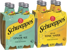 Schweppes+Mixers+4x300mL+Selected+Varieties