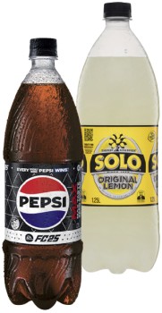 Pepsi+or+Solo+1.25+Litre+Selected+Varieties