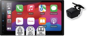 Pioneer+6.8%26rdquo%3B+Wireless+CarPlay+%26amp%3B+Android+Auto+Receiver+Bluetooth+Camera+Input+%26amp%3B+Reverse+Camera