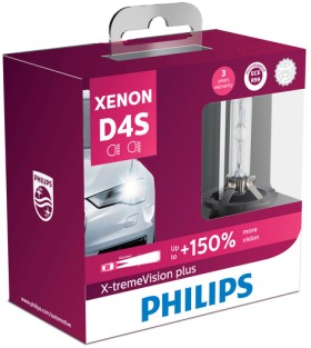 Philips+150%25+35W+X-Tremevision+Xenon+Headlight+Globes