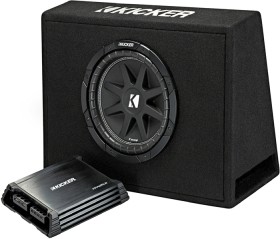 Kicker+10%26rdquo%3B+Subwoofer+in+Slim+Enclosure+Plus+Amplifier+%26amp%3B+Wiring+Kit