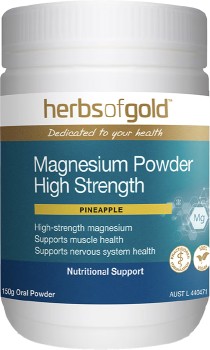 Herbs+of+Gold+Magnesium+Powder+High+Strength+150g