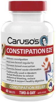 Carusos+Constipation+Eze+60+Tablets