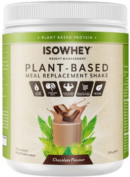 Isowhey+Plant-Based+Meal+Replacement+Shake+Chocolate+550g