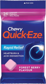 Quick-Eze+Chewy+Forest+Berry+Antacid+Tablets+24+Pack