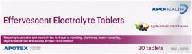 Apohealth+Effervescent+Electrolyte+Tablets+20+Tablet+Varieties