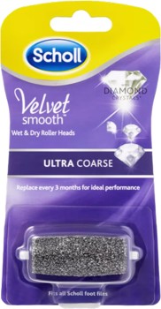 Scholl+Velvet+Smooth+Wet+and+Dry+Roller+Head+Ultra+Coarse+Refill+1+Pack